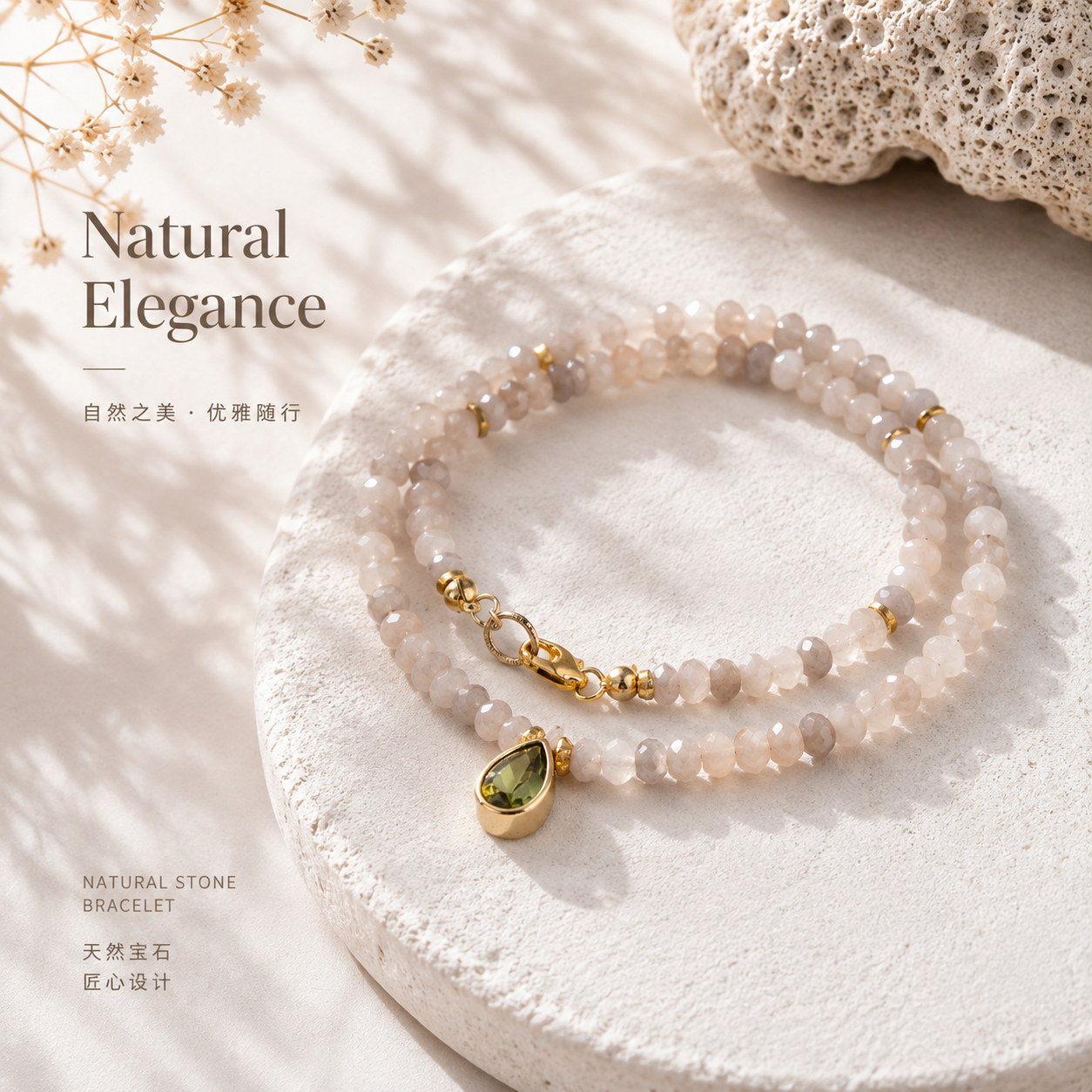Natural Gemstone Bracelet | Natural Stone Bracelet