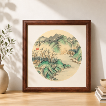 Elegant Hand-Painted Chinese Gongbi Painting