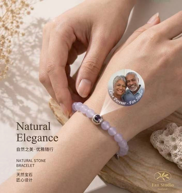 Custom Projection Stone Bracelet