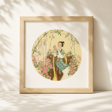 Elegant Hand-Painted Chinese Gongbi Painting