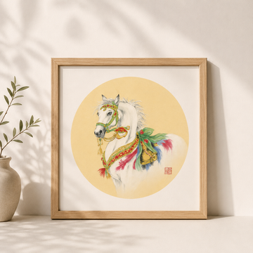 Elegant Hand-Painted Chinese Gongbi Painting