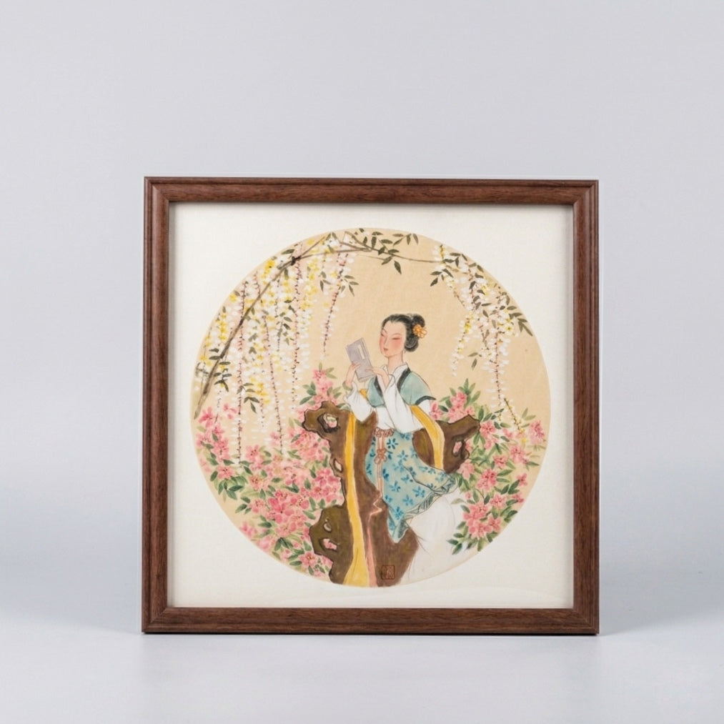 Elegant Hand-Painted Chinese Gongbi Painting