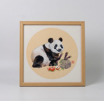 Elegant Hand-Painted Chinese Gongbi Painting
