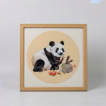 Elegant Hand-Painted Chinese Gongbi Painting