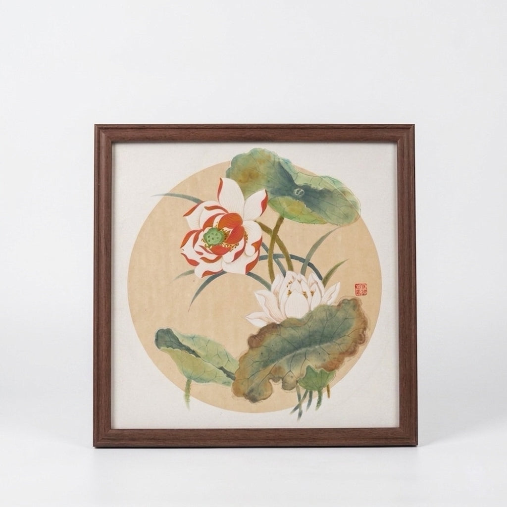 Elegant Hand-Painted Chinese Gongbi Painting