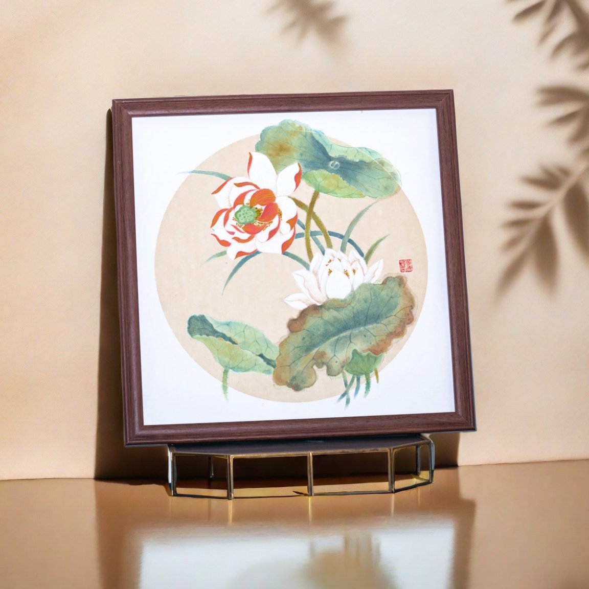 Elegant Hand-Painted Chinese Gongbi Painting